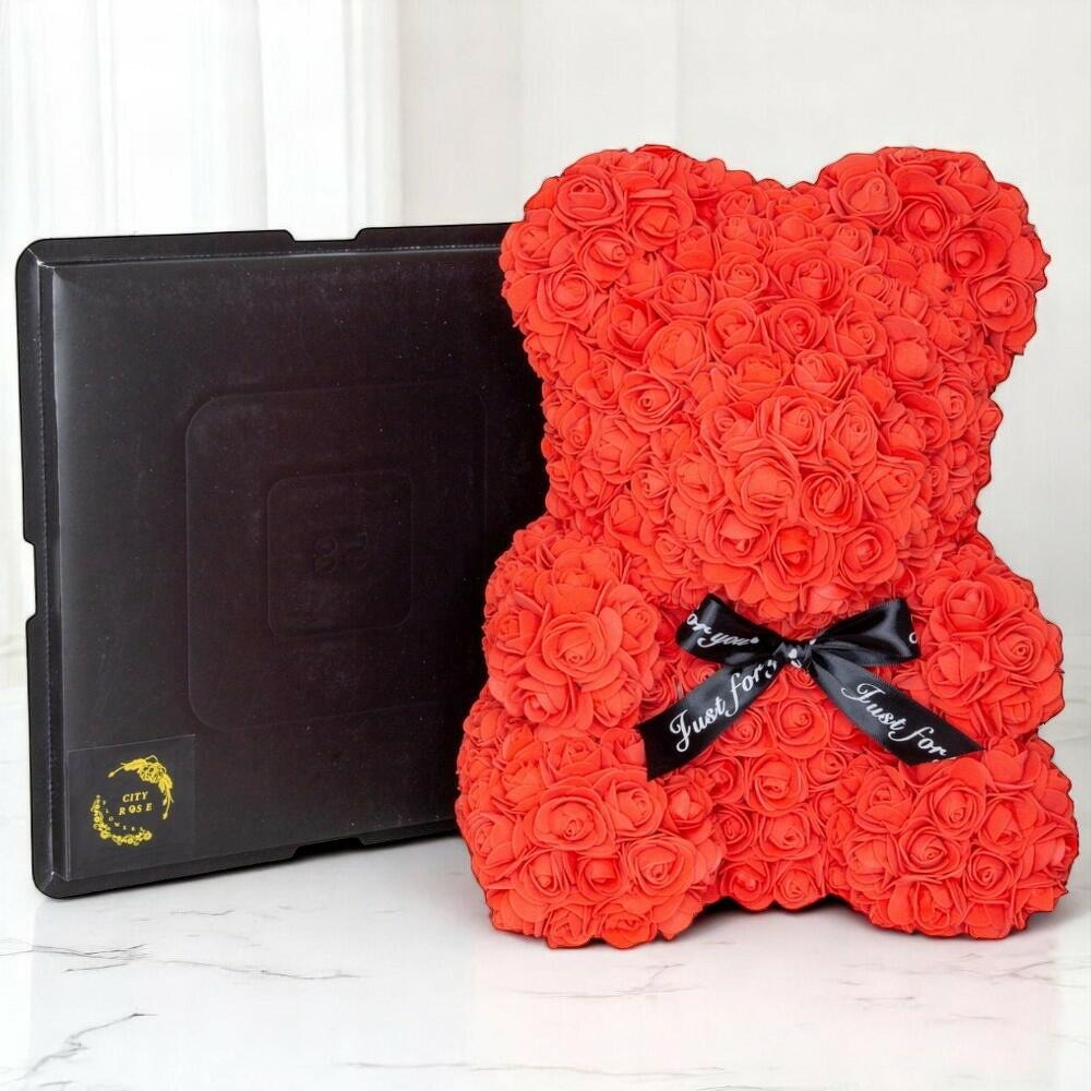Red Rose Teddy Bear โ The Perfect Romantic Gift