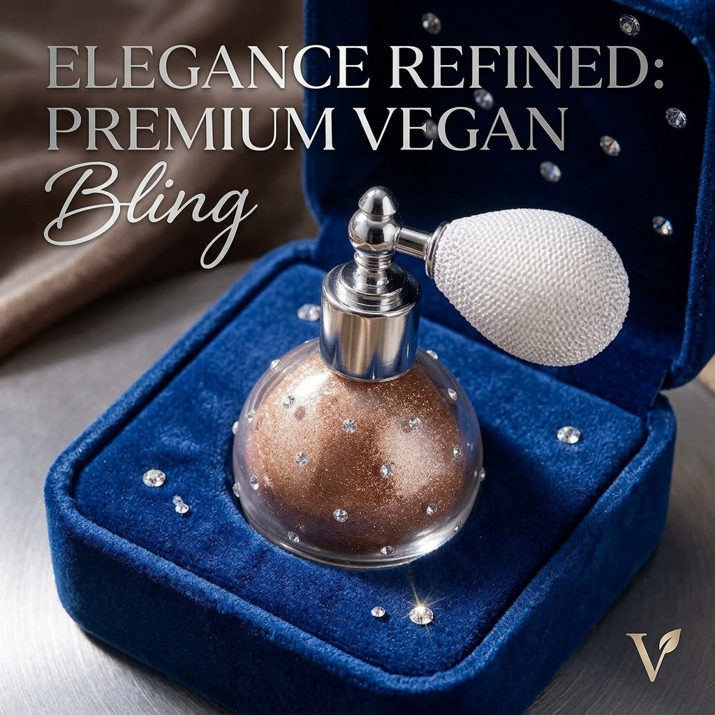 Bling Vegan Highlighter Spray – 3D Glitter Face & Body Makeup Glow