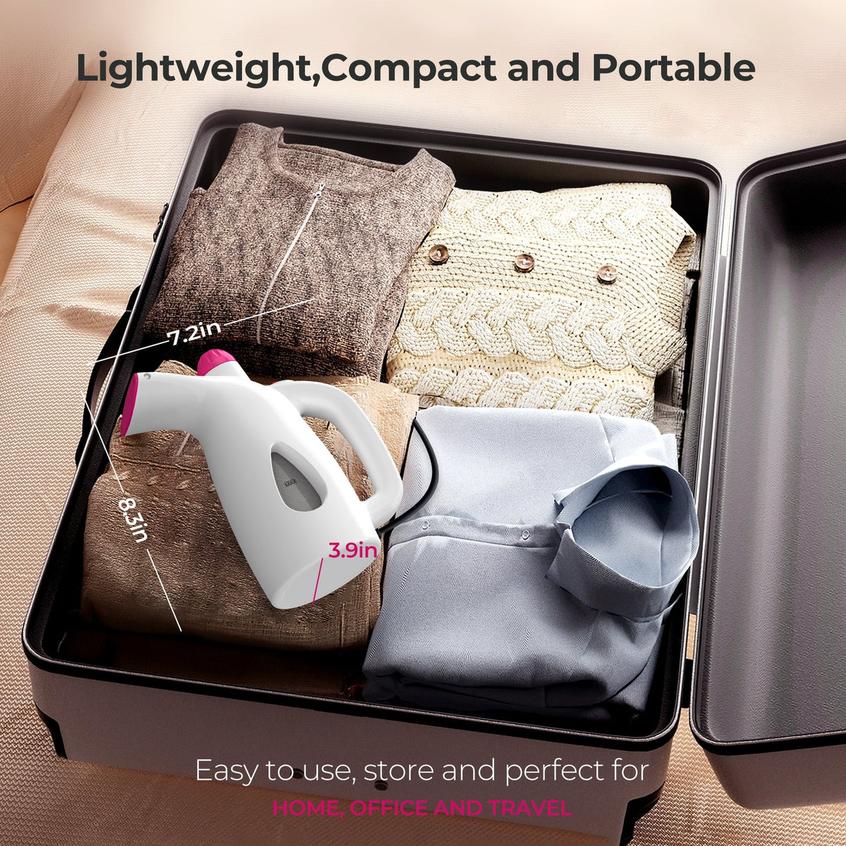 Portable Electric Handheld Ironing Machine – Mini 800W Steam Iron