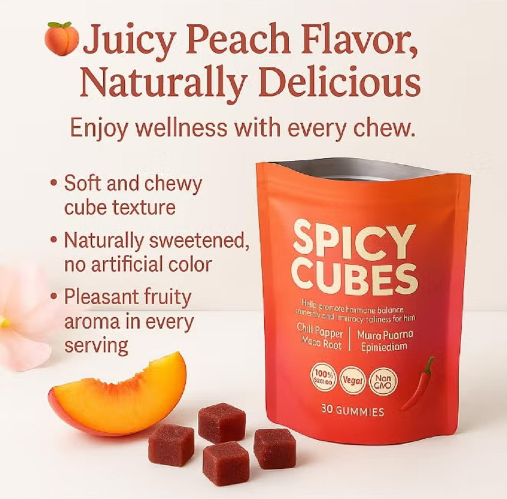Spicy Cube Gummies – Fun & Flavorful Gummy Candy