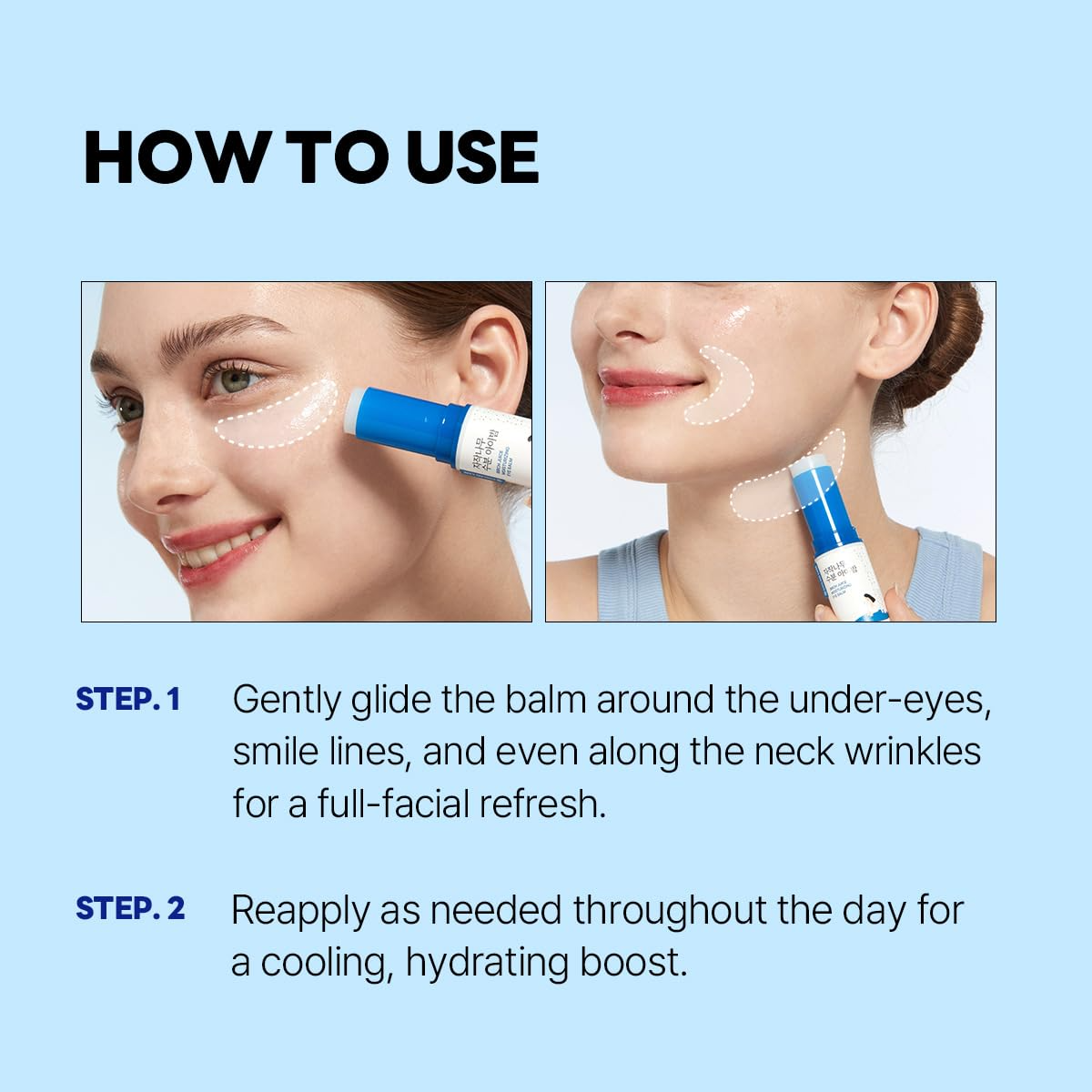 Cooling Depuff Eye Balm – Hydrating Anti-Aging Eye Stick