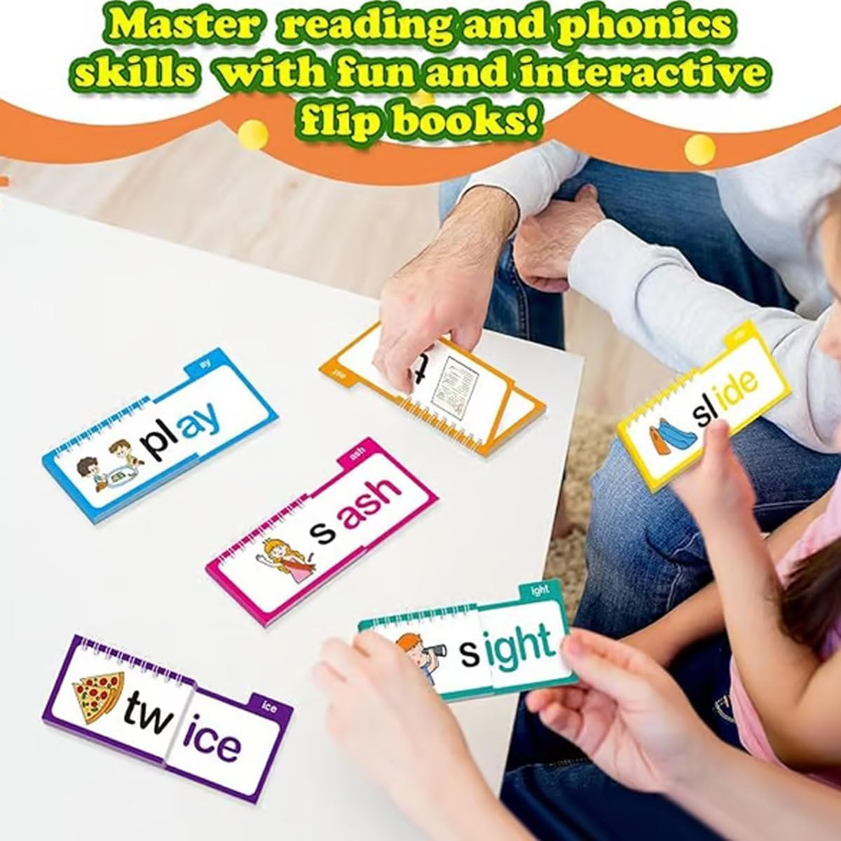 Kids English Learning Flash Cards Educational Reading & Rhyme