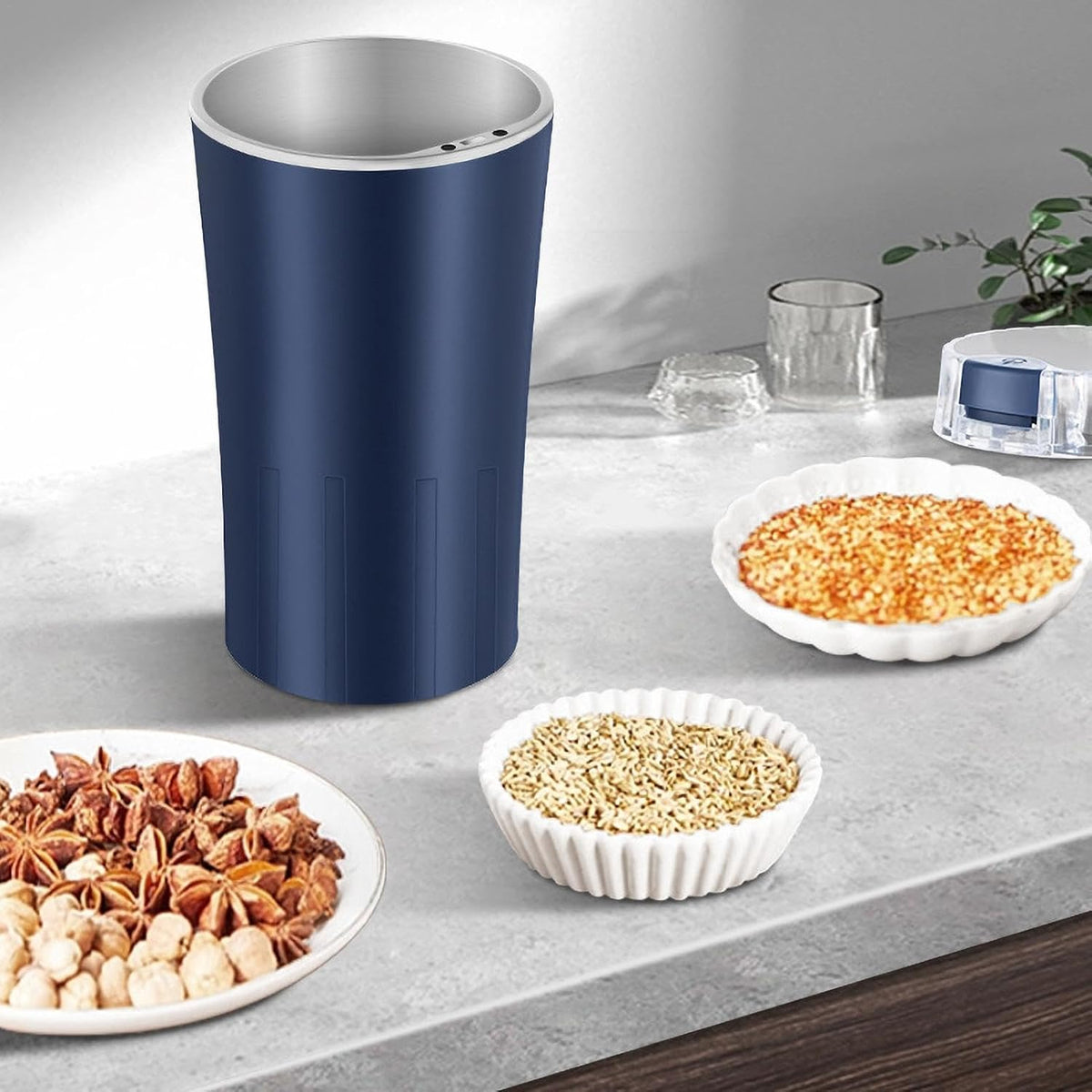 Portable Electric Coffee & Spice Grinder – Fresh Flavour in Every Grind