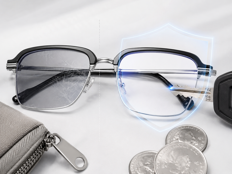Scratch-Resistant Lens Coating
