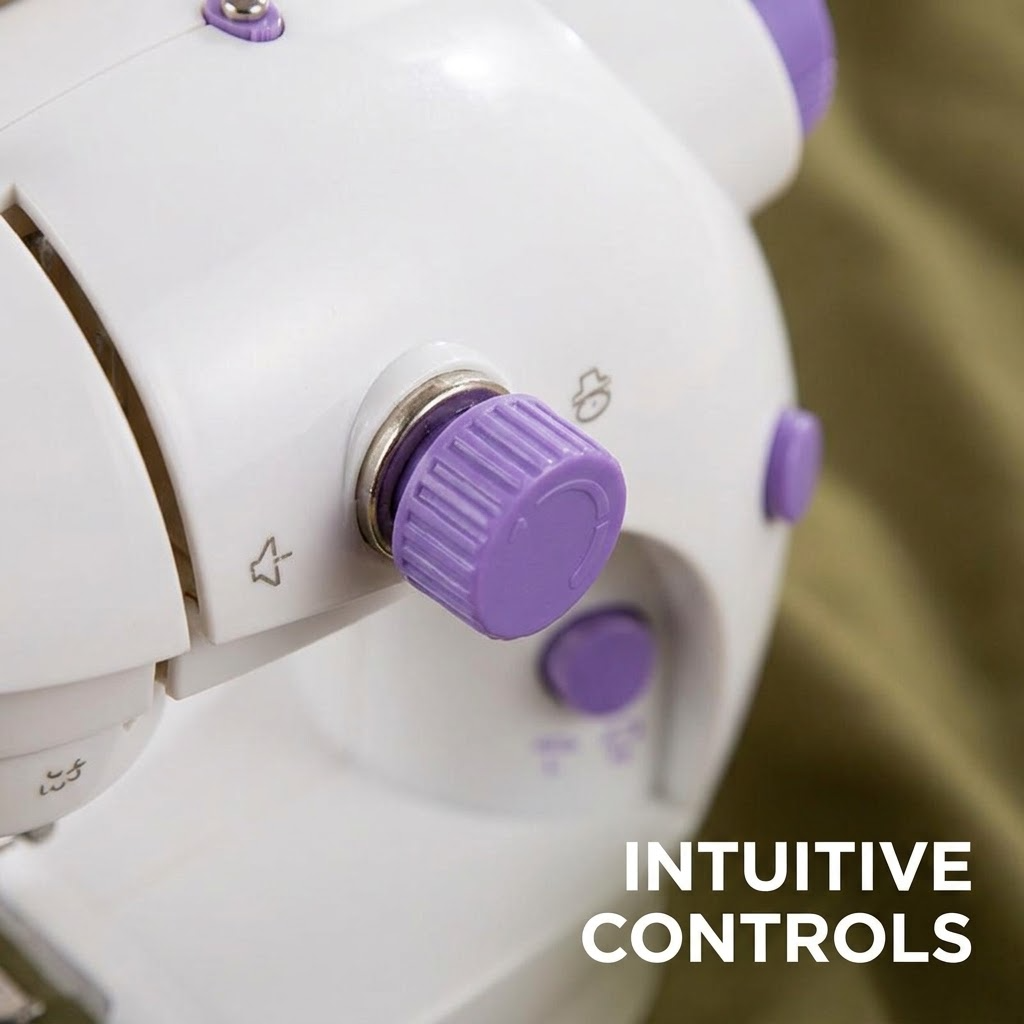 Mini Automatic Sewing Machine – Beginner Foot Pedal Tailoring Machine for Home Use