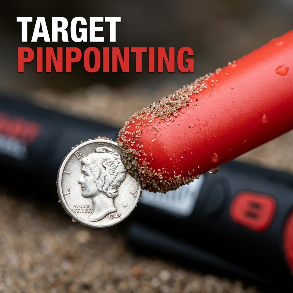 IP68 Handheld Metal Detector – Portable Treasure Hunting & Metal Detection Scanner