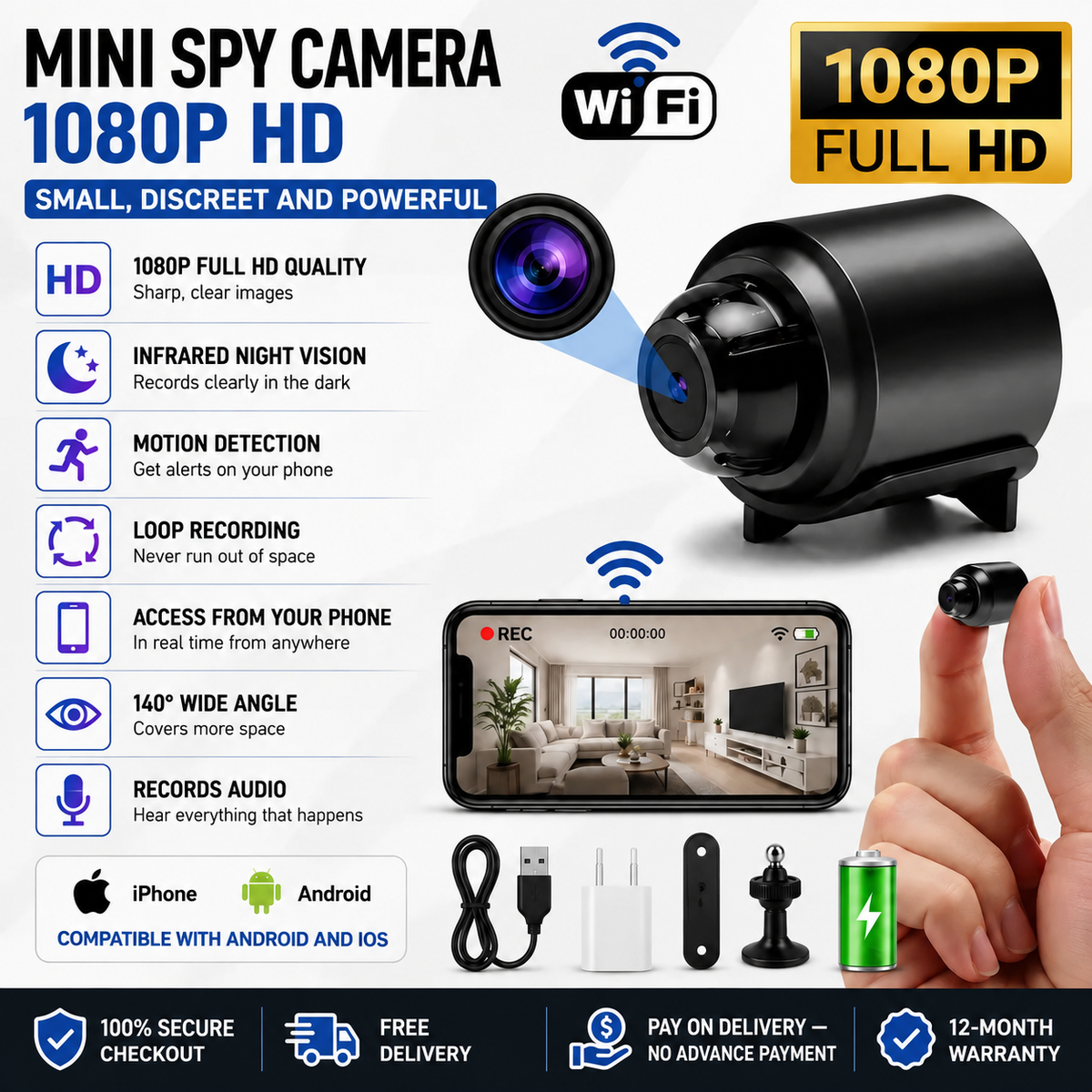 Mini Spy Camera: Discover the TRUTH 📹👀