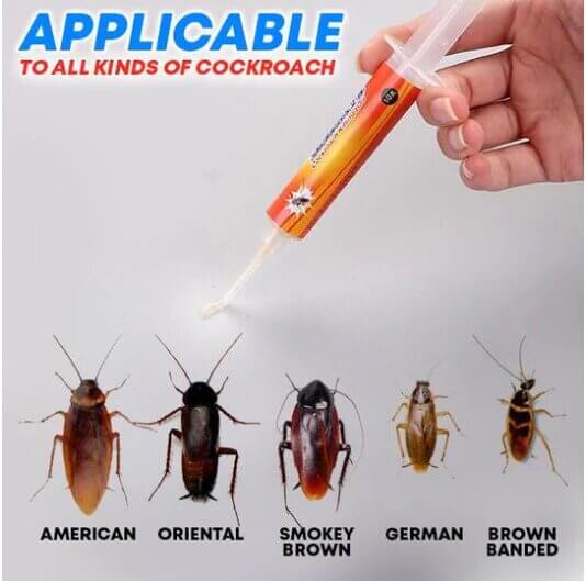 Cockroach Killer Gel 2022 - (2 pcs)
