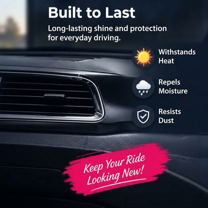 Car Dashboard Restorer – Matte Interior Vinyl Protectant & Cleaning Spray