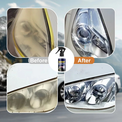 Car Headlight Restoration Kit – Headlight Polishing & Renovation Liquid for Clearer Lenses