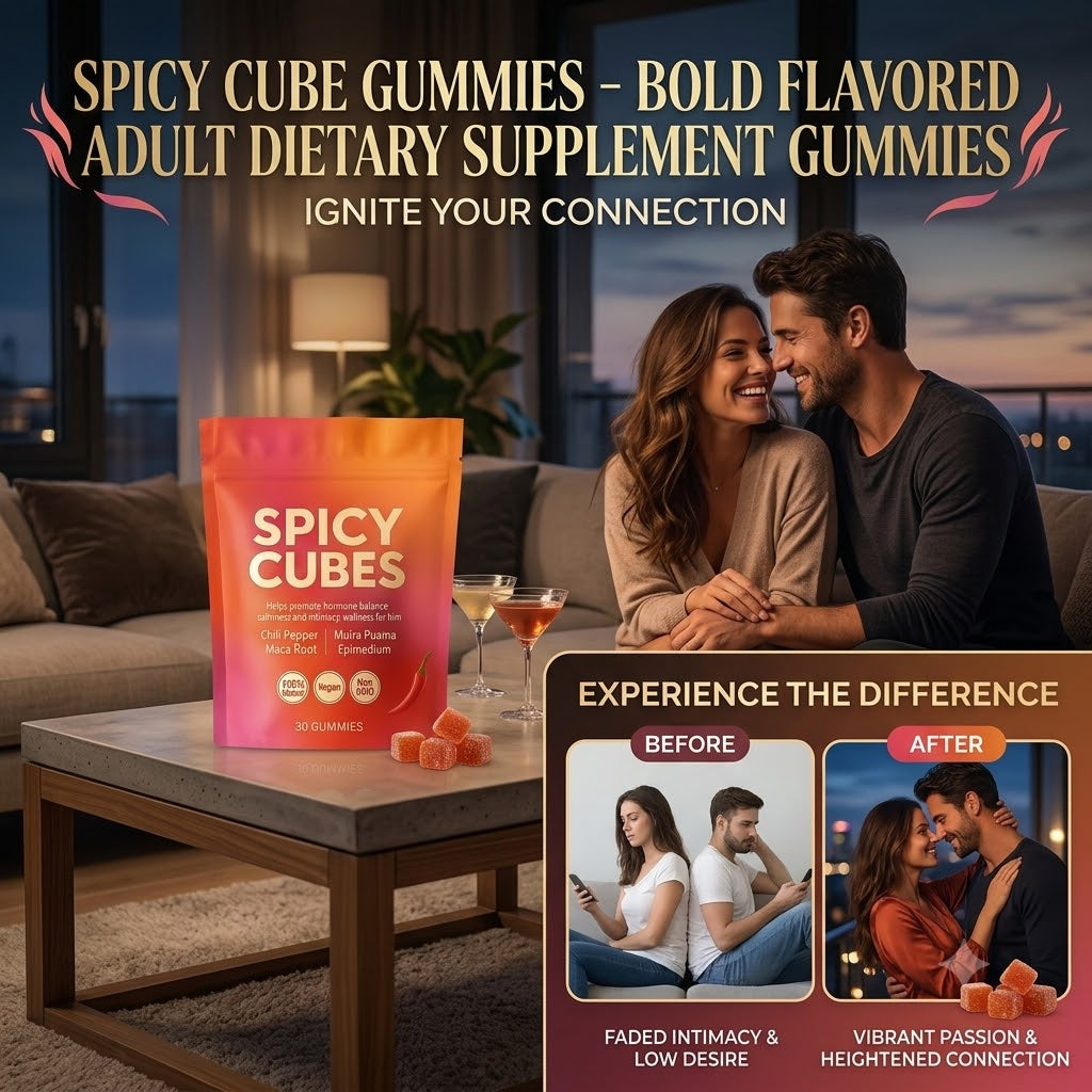 Spicy Cube Gummies – Fun & Flavorful Gummy Candy