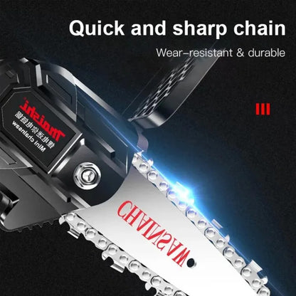 Rechargeable Cordless Mini Chainsaw.