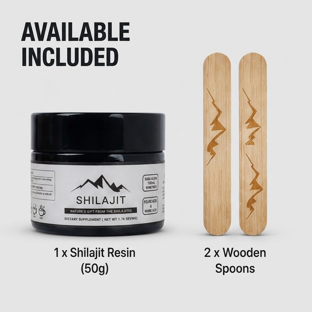 Pure Shilajit Resin Food Grade Fulvic Acid Mineral-Rich Plant Extract