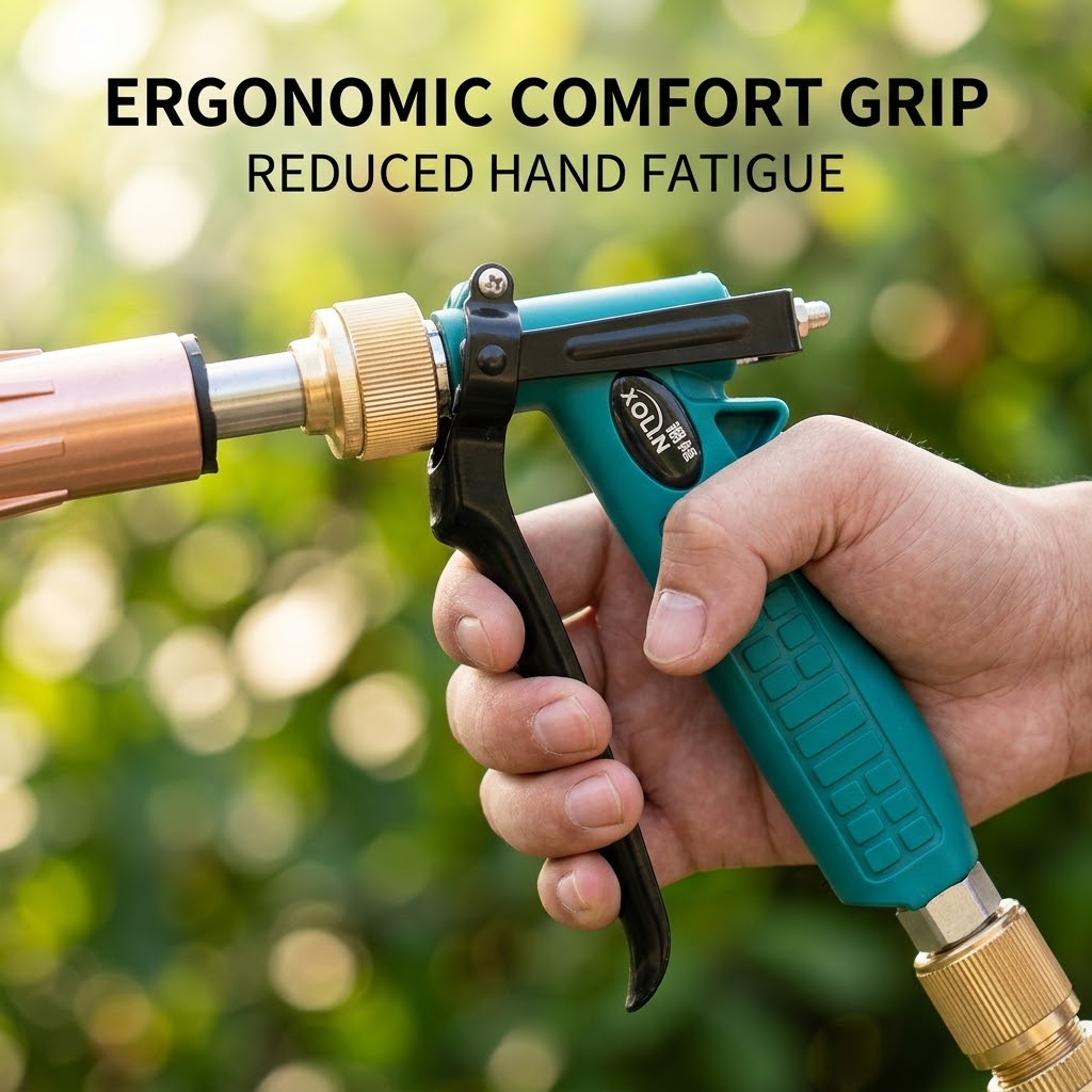Nozzle High-Pressure Spray Gun – Agricultural Garden Sprayer for Orchards & Disinfection