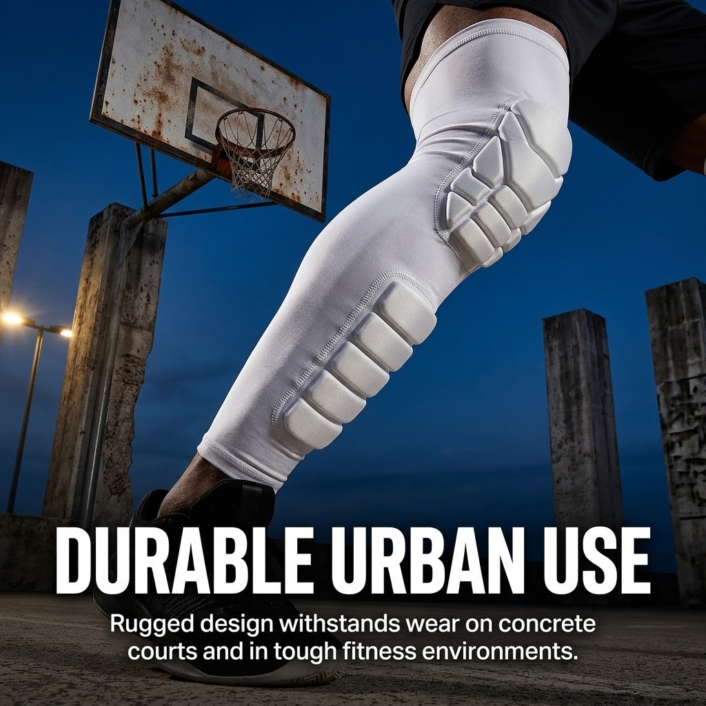 Soft Protective Knee Pads – Anti-Collision  Guards for Cycling, Roller Skating & Outdoor Sports
