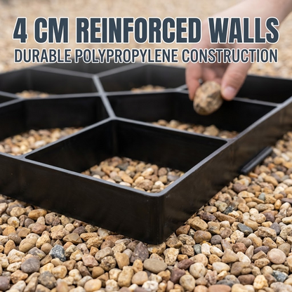 Reusable Concrete Path Maker Mold – DIY Garden Paver & Stone Walkway Mould