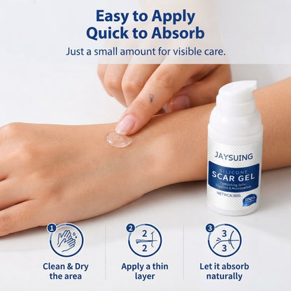 Silicone Scar Smoothing & Skin Repair Care for Scar Appearance