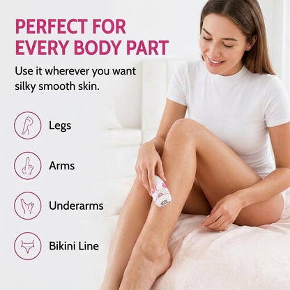 Women's Rechargeable Epilator – USB Electric Hair Remover with Trimmer