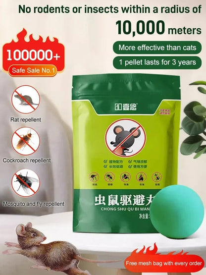Mouse Rodent Repellent, Safe for Humans & Pets