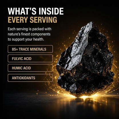 Pure Shilajit Resin Food Grade Fulvic Acid Mineral-Rich Plant Extract