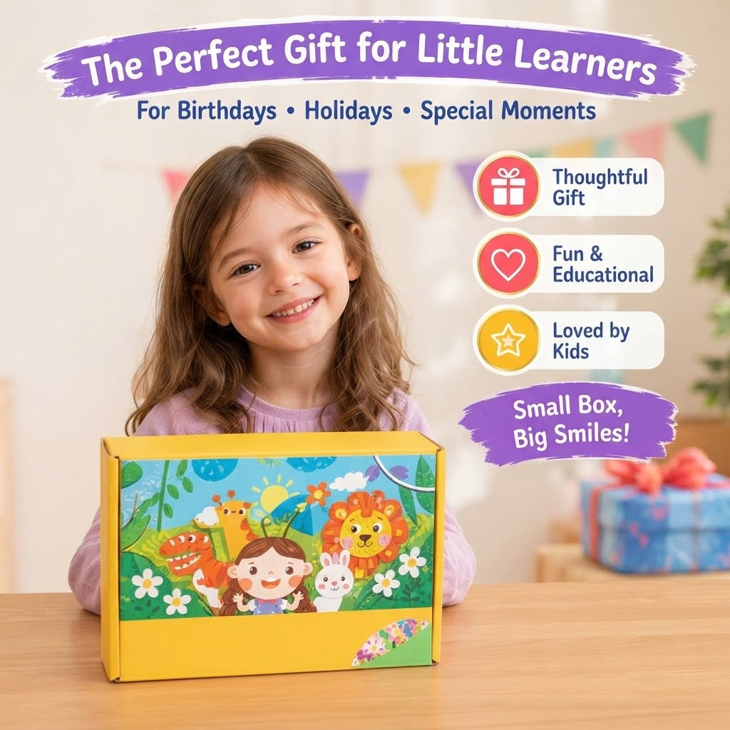 Children’s DIY 3D EVA Sticker Craft – Creative Activity Set