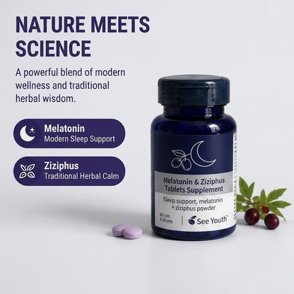 Melatonin Herbal Supplement Tablets
