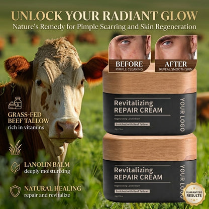 Beef Tallow Repair Cream – Intensive Moisturizing Anti-Aging Skin Care