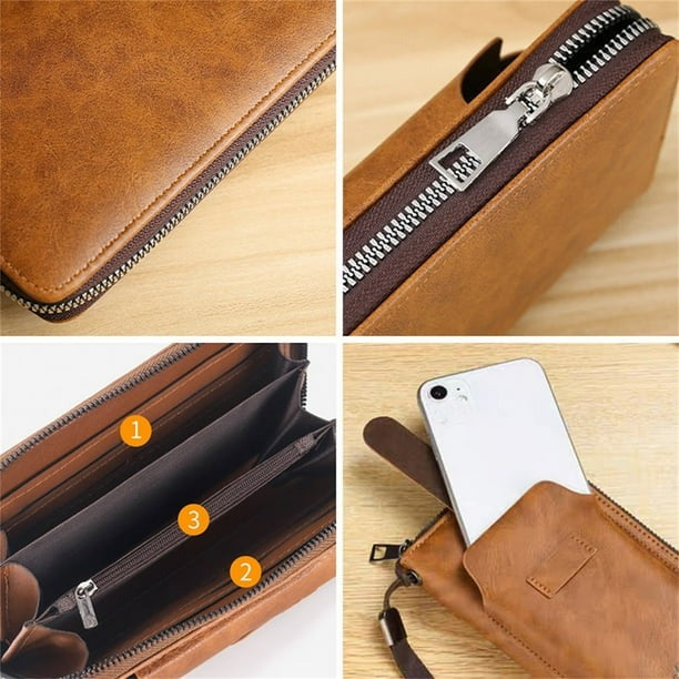 Original - Vintage Large Capacity Multi-Function PU Leather Men’s Wallet