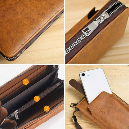 Original - Vintage Large Capacity Multi-Function PU Leather Men’s Wallet