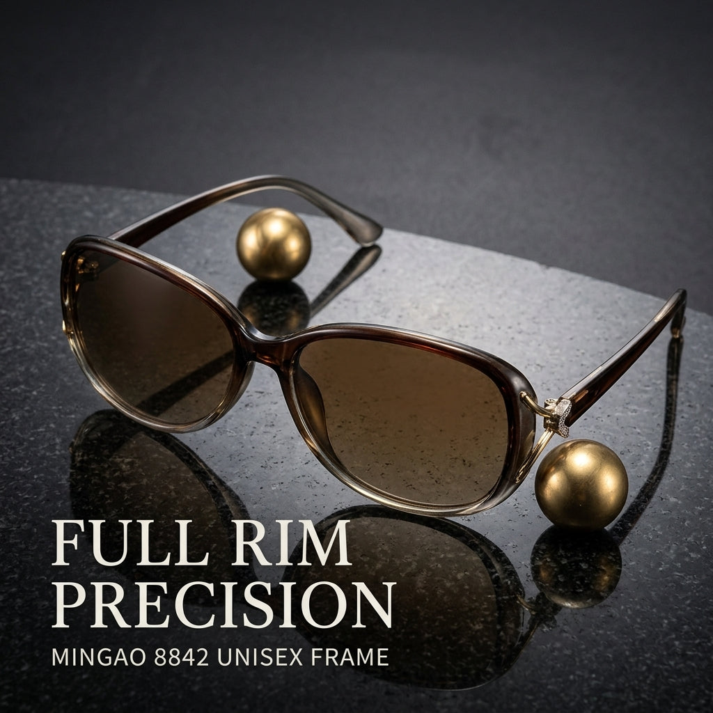 Fox Large-Frame Sunglasses – UV400 PC Lens Full-Rim Unisex Fashion Eyewear
