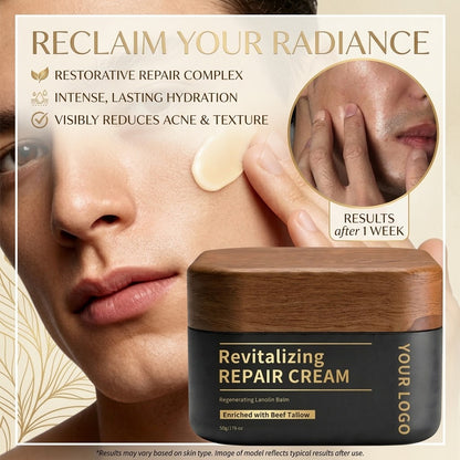 Beef Tallow Repair Cream – Intensive Moisturizing Anti-Aging Skin Care