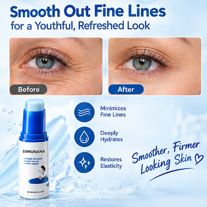 Cooling Depuff Eye Balm – Hydrating Anti-Aging Eye Stick