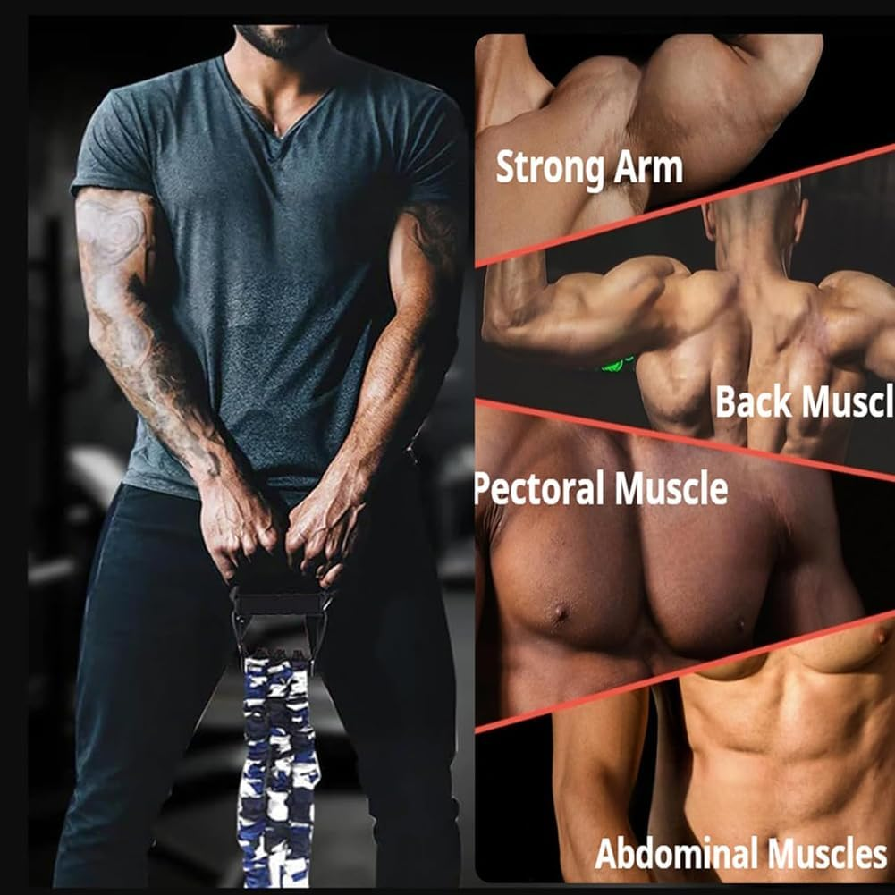 Adjustable Push-Up Resistance Bands –Chest Builder & Arm Expander for Home Gym Workouts