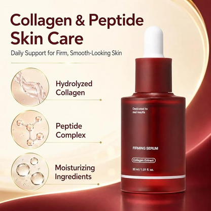Firming Serum – Peptide & Collagen Facial and Neck Care for Wrinkles,Elasticity,Pores