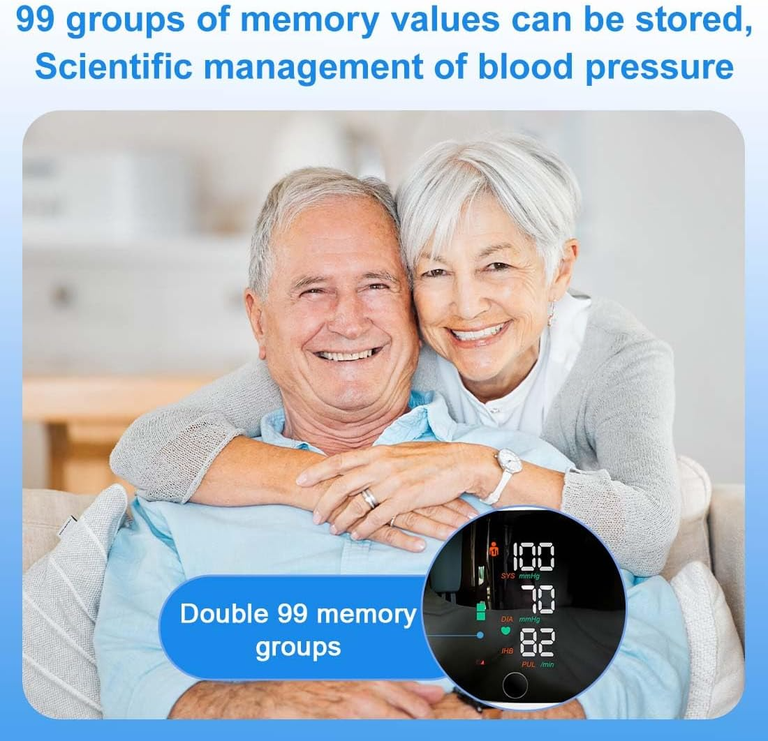 Smart Digital Blood Pressure Monitor for Accurate, Easy & Reliable Readings