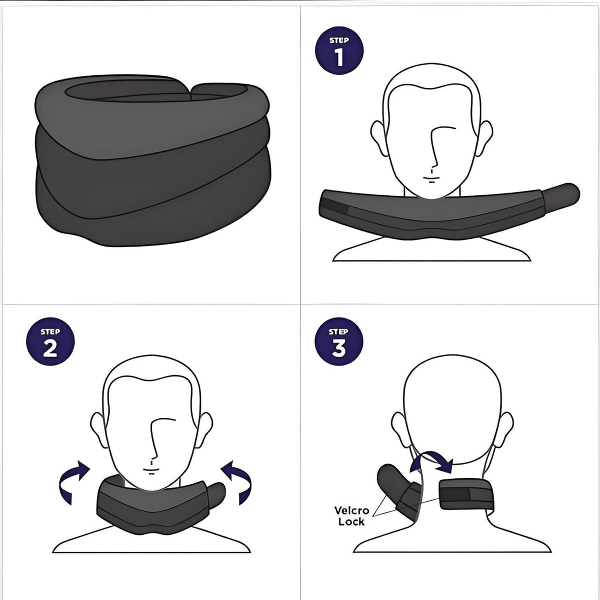 Anti-Snoring Neck Brace – Sleep Quietly, Wake Refreshed