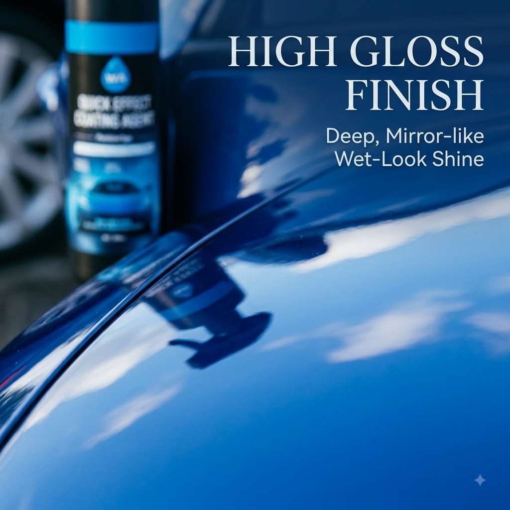 High-Gloss Nano Ceramic Car Coating Spray – Hydrophobic Paint Protection &amp; Long-Lasting Shine
