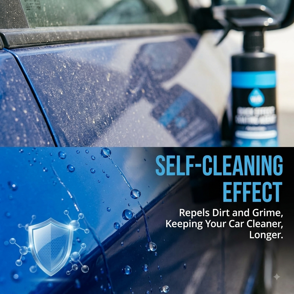 High-Gloss Nano Ceramic Car Coating Spray – Hydrophobic Paint Protection &amp; Long-Lasting Shine