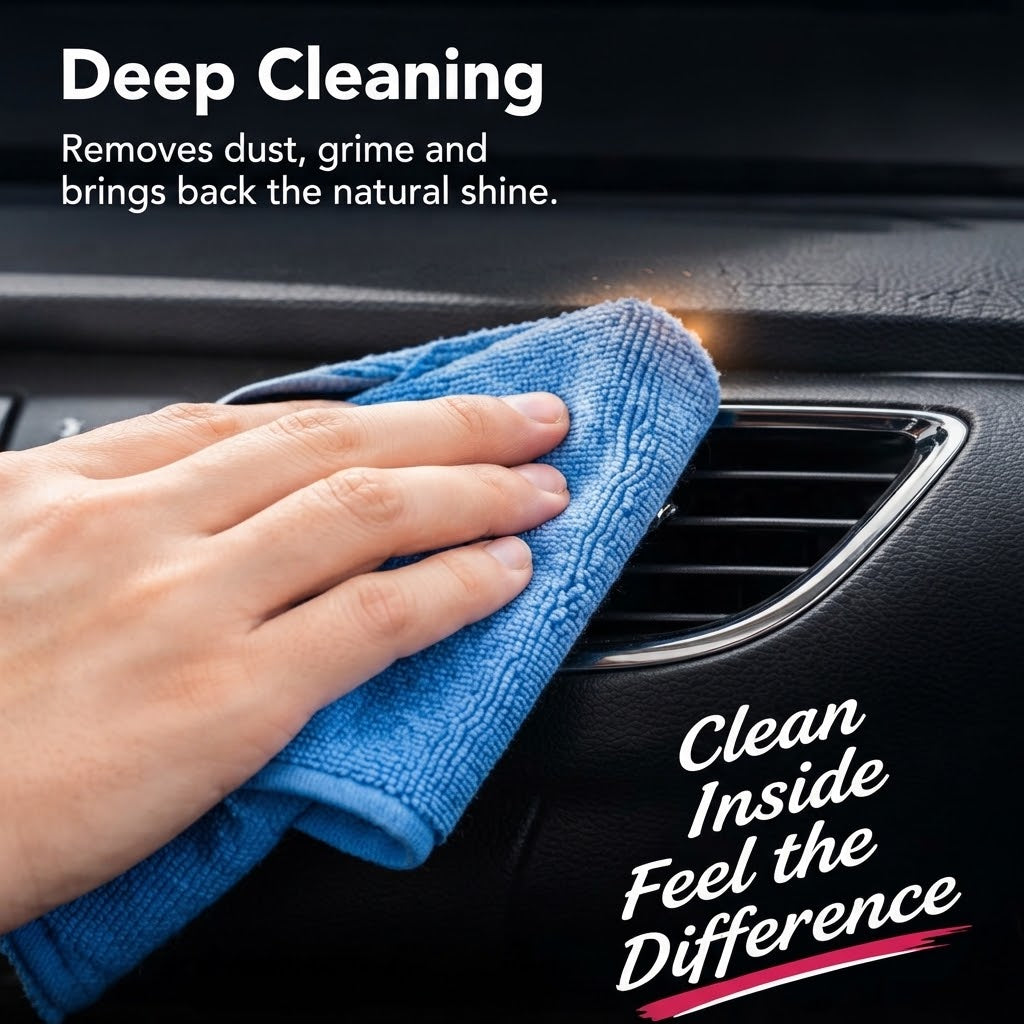 Car Dashboard Restorer – Matte Interior Vinyl Protectant & Cleaning Spray