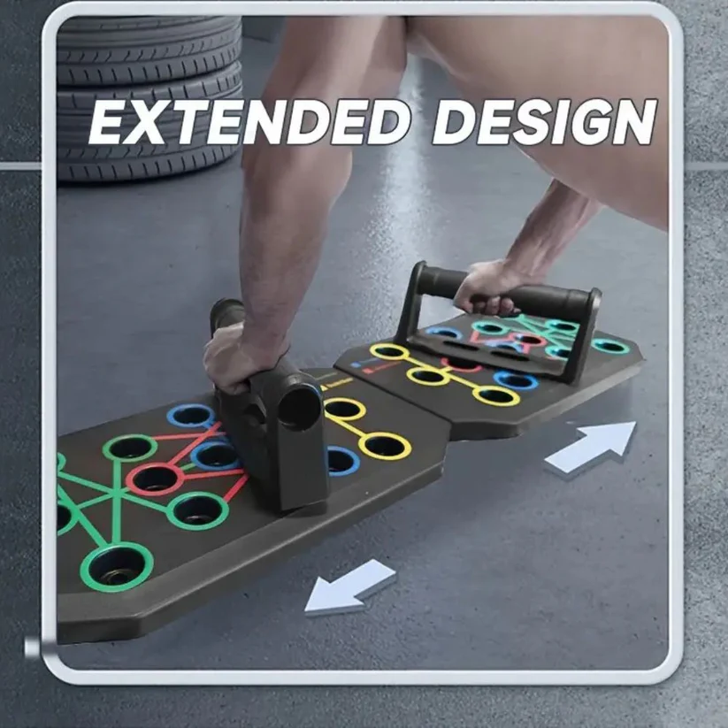 Portable Push-Up Board – Adjustable Home Workout Exercise Equipment