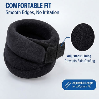 Three-Layer Foam Adjustable Cervical Neck Collar for Neck Support