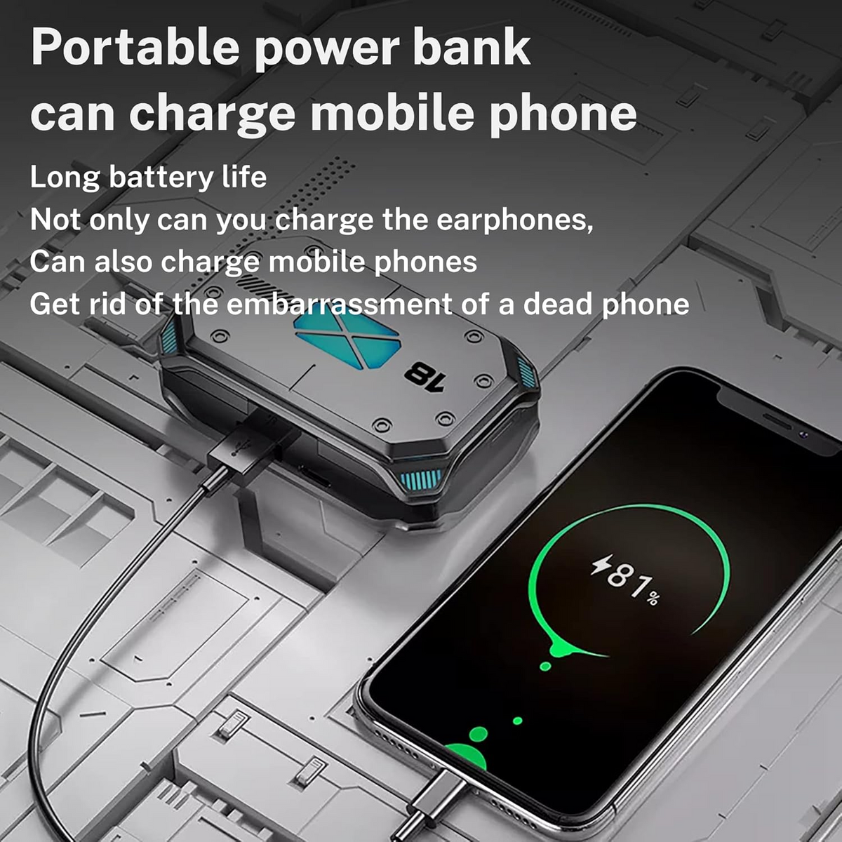 Earbuds – Low Latency Wireless Earphones with Digital Display