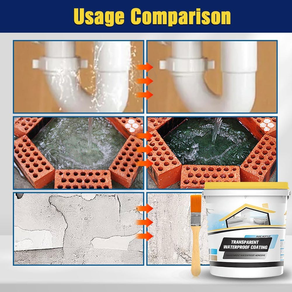 Clear Waterproof Patch & Seal Liquid - BUY 1 GET 1 FREE