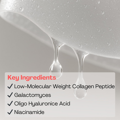 Vitamin C Hydrogel Face Mask – Hyaluronic Acid Overnight Anti-Aging Hydrating Sheet