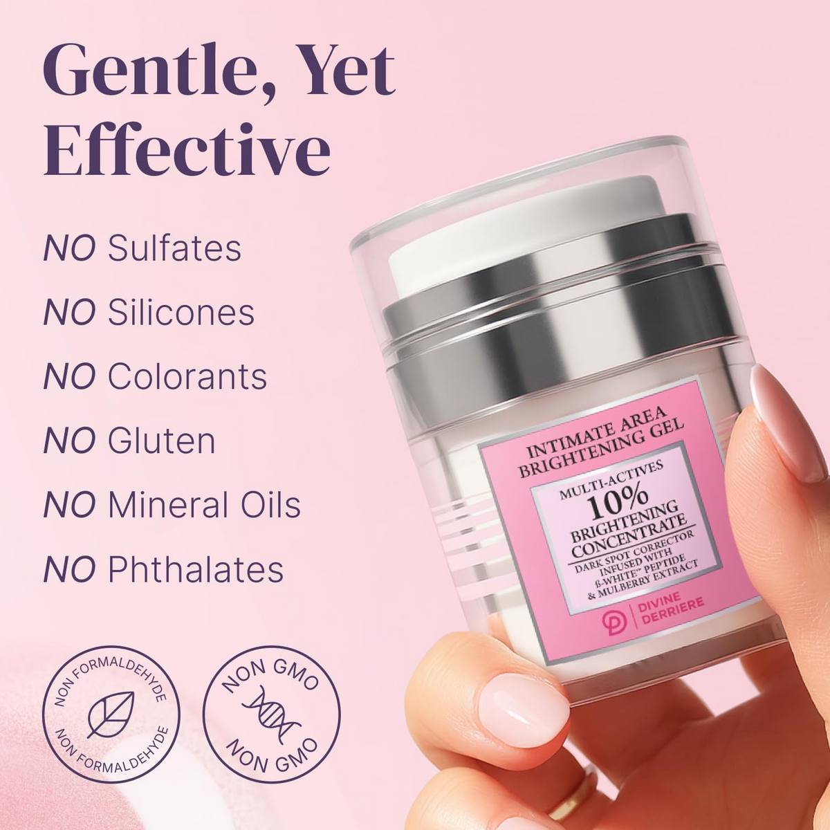 Whitening Moisturizing Lotion Intimate Brightening Care for Hands, Feet