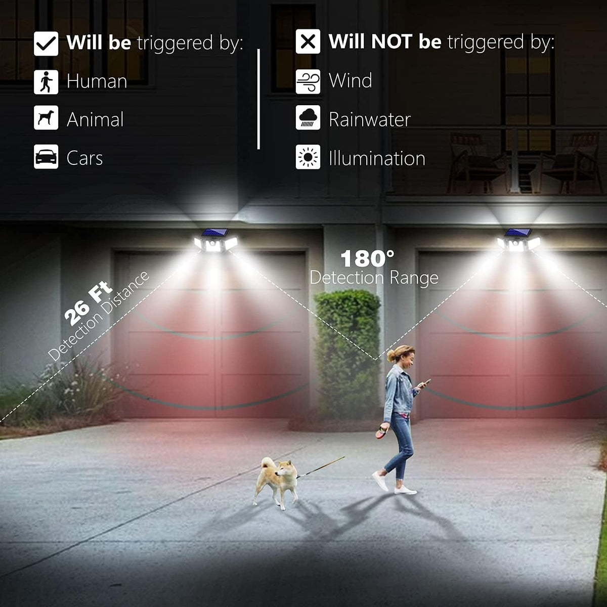 GlowFlx™ Solar Motion Light.