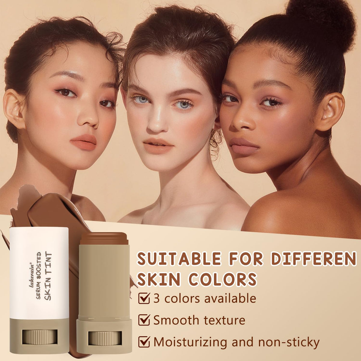 Serum Tint Stick – Glow, Hydrate & Perfect in One Swipe