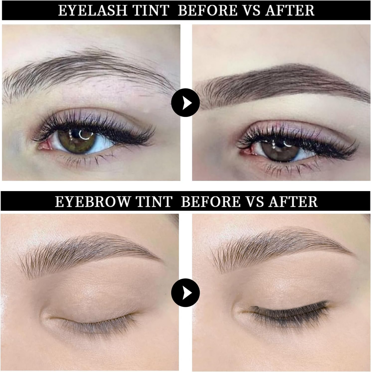 Henna Brow Tint Kit – Dual Color Eyebrow Tinting Set for Salon Use