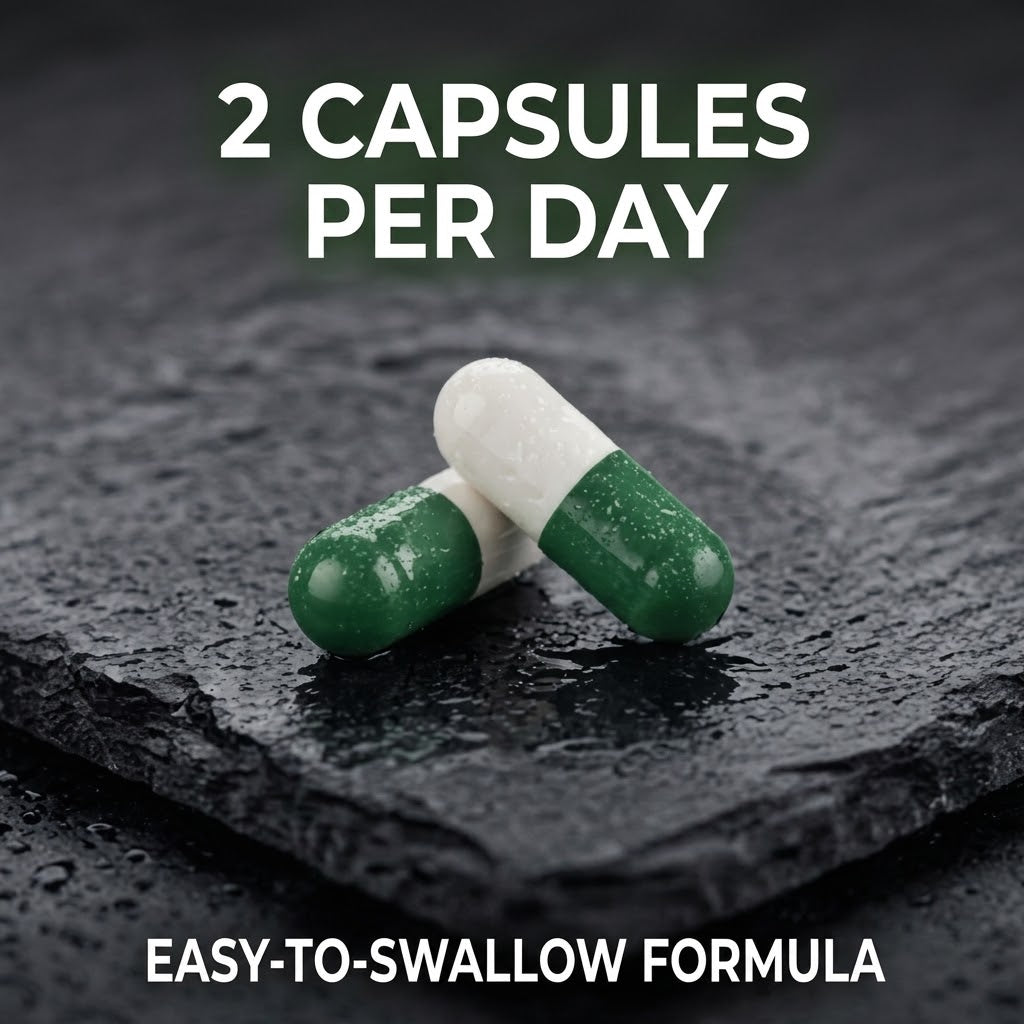 Men's Prostate Support Capsules Saw Palmetto Herbal Supplement