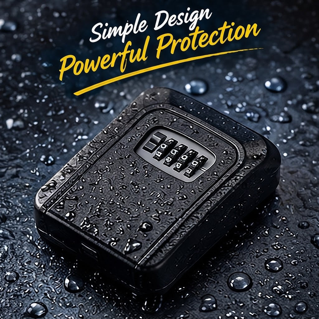 Password Lock Box with Combination Password